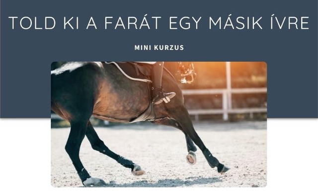 Told ki a farát egy másik ívre