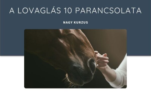 A lovaglás 10 parancsolata esztyequistrian